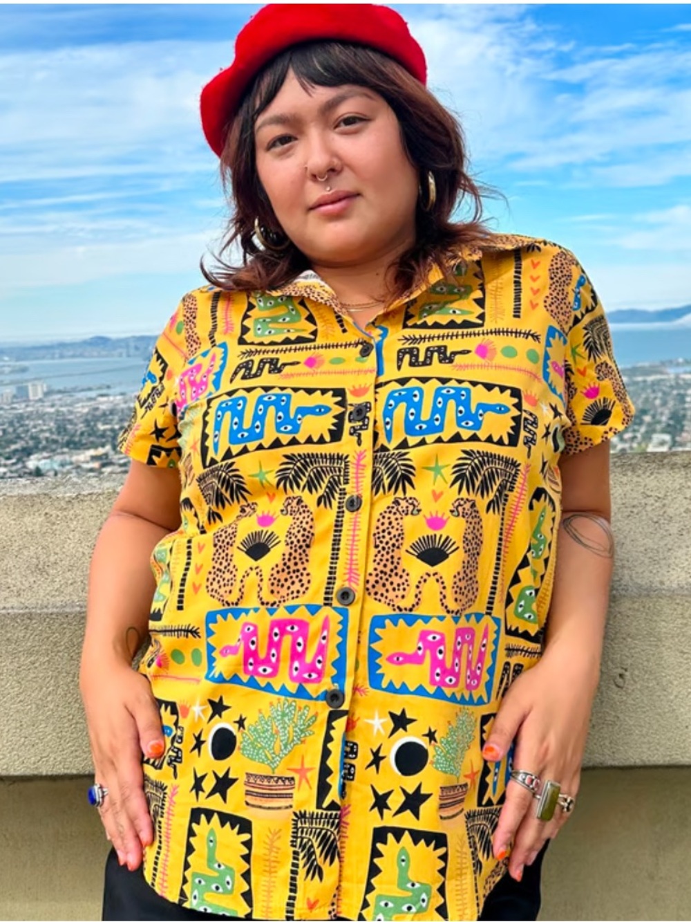 Nooworks Joyce Top in Desert Disaster
